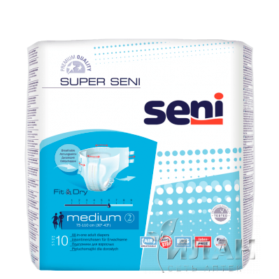 Подгузники Супер Сени (Super Seni) для взрослых дышащие