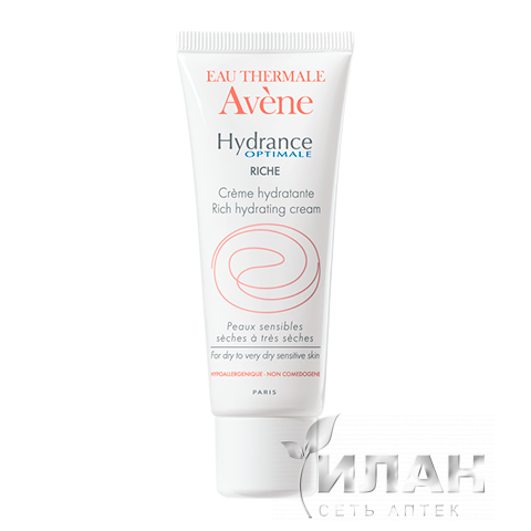 Авен Гидранс Оптималь Риш Увлажняющий крем для сухой кожи (Avene Hydrance Optimale Riche crème hydratante)