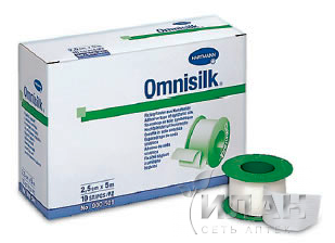 Пластырь Омнисилк (Omnisilk) гипоаллергенный