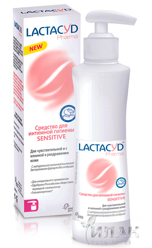 Лактацид Фарма для чувствительной кожи (Lactacyd Pharma Sensitive) средство для интимной гигиены