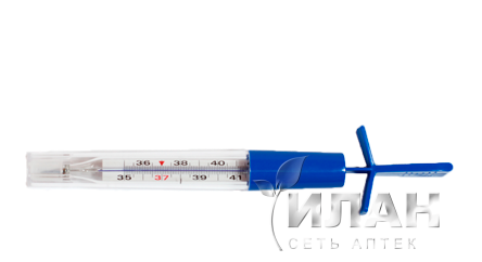 Термометр медицинский Импэкс-Мед максимальный стеклянный ртутный в футляре для легкого встряхивания