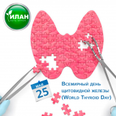 25 мая Всемирный день щитовидной железы (World Thyroid Day)